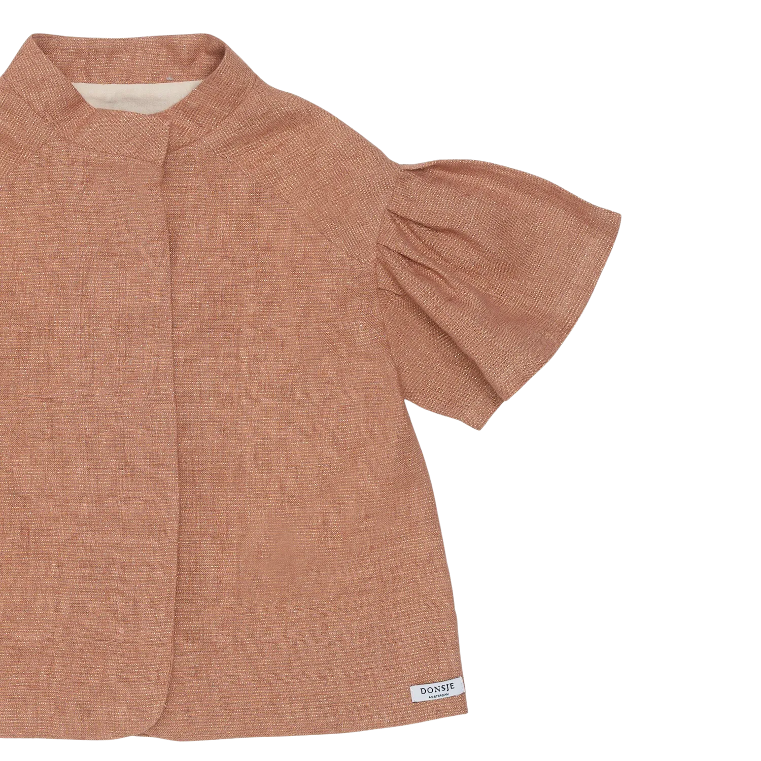 Rosalie Jacket | Rust Metallic