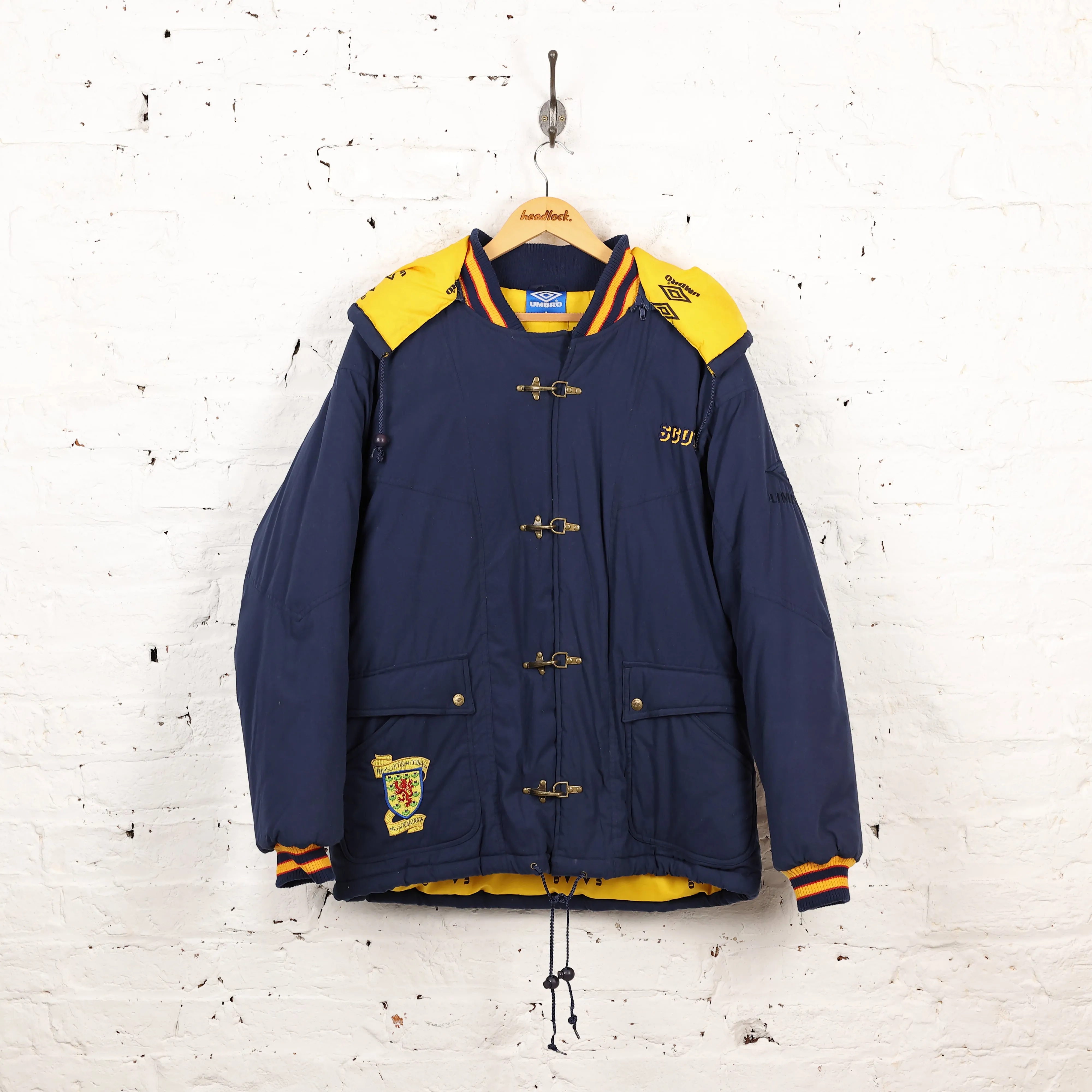 Scotland Football Umbro 1996 Coat - Blue - M