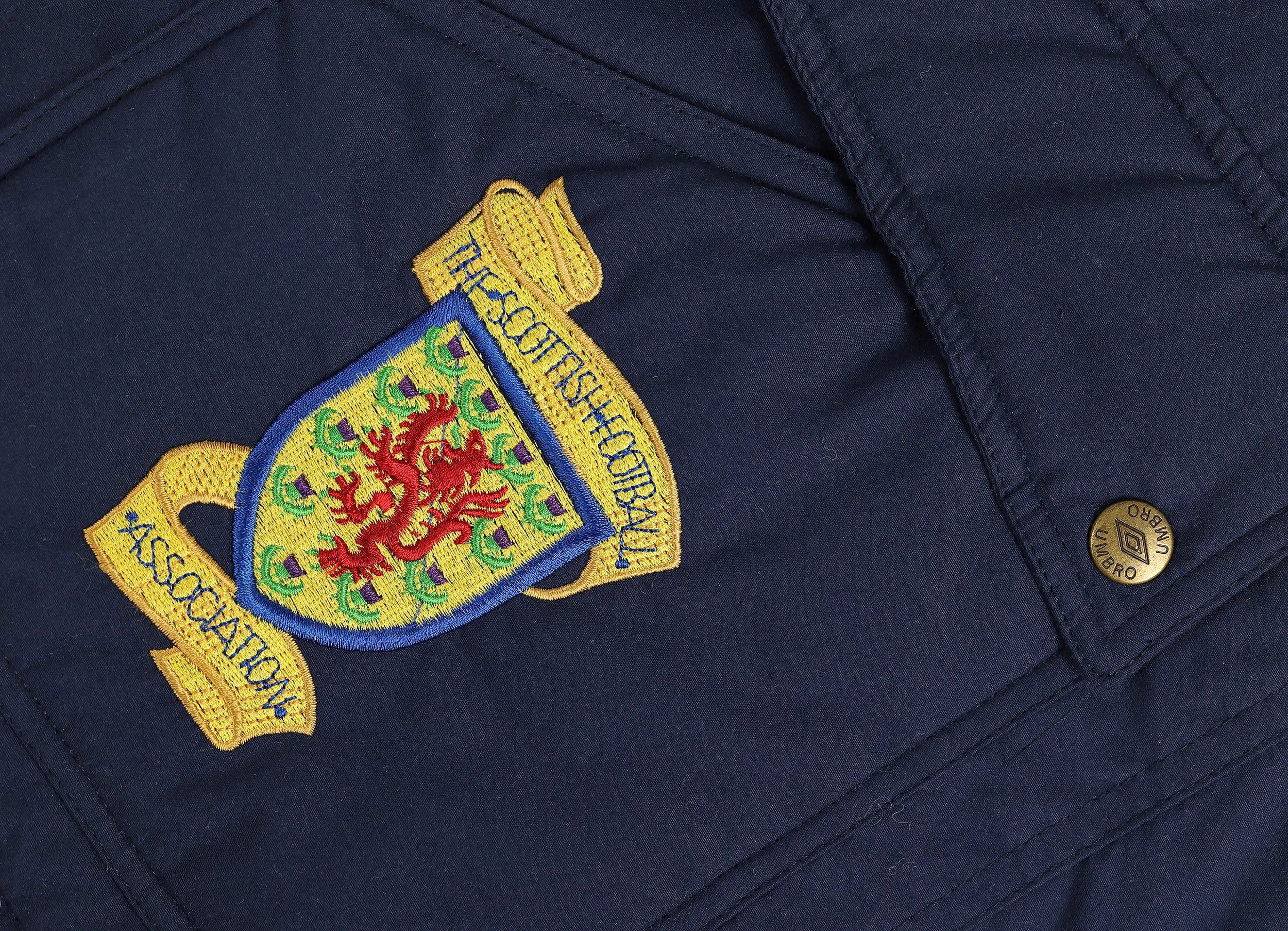 Scotland Football Umbro 1996 Coat - Blue - M