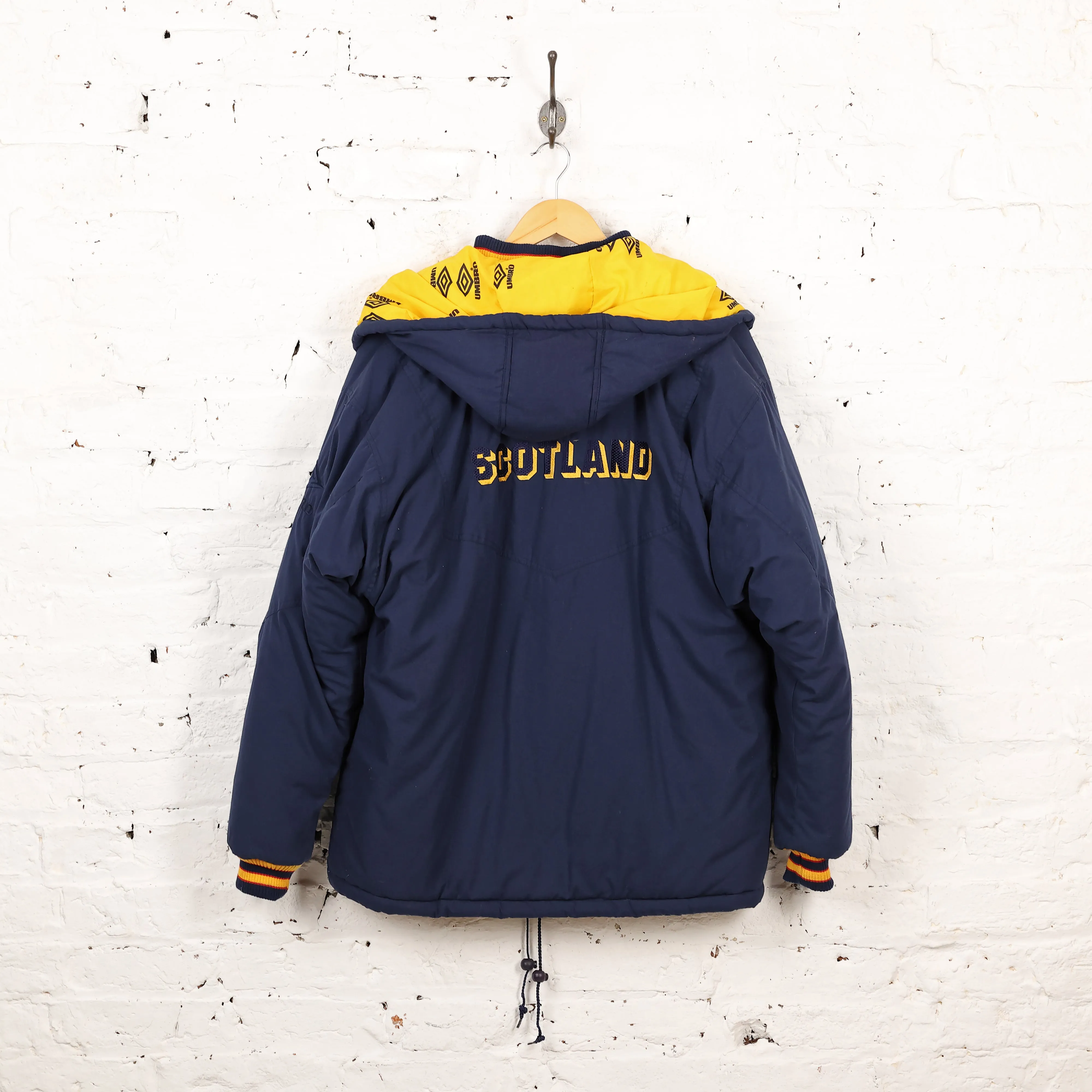Scotland Football Umbro 1996 Coat - Blue - M