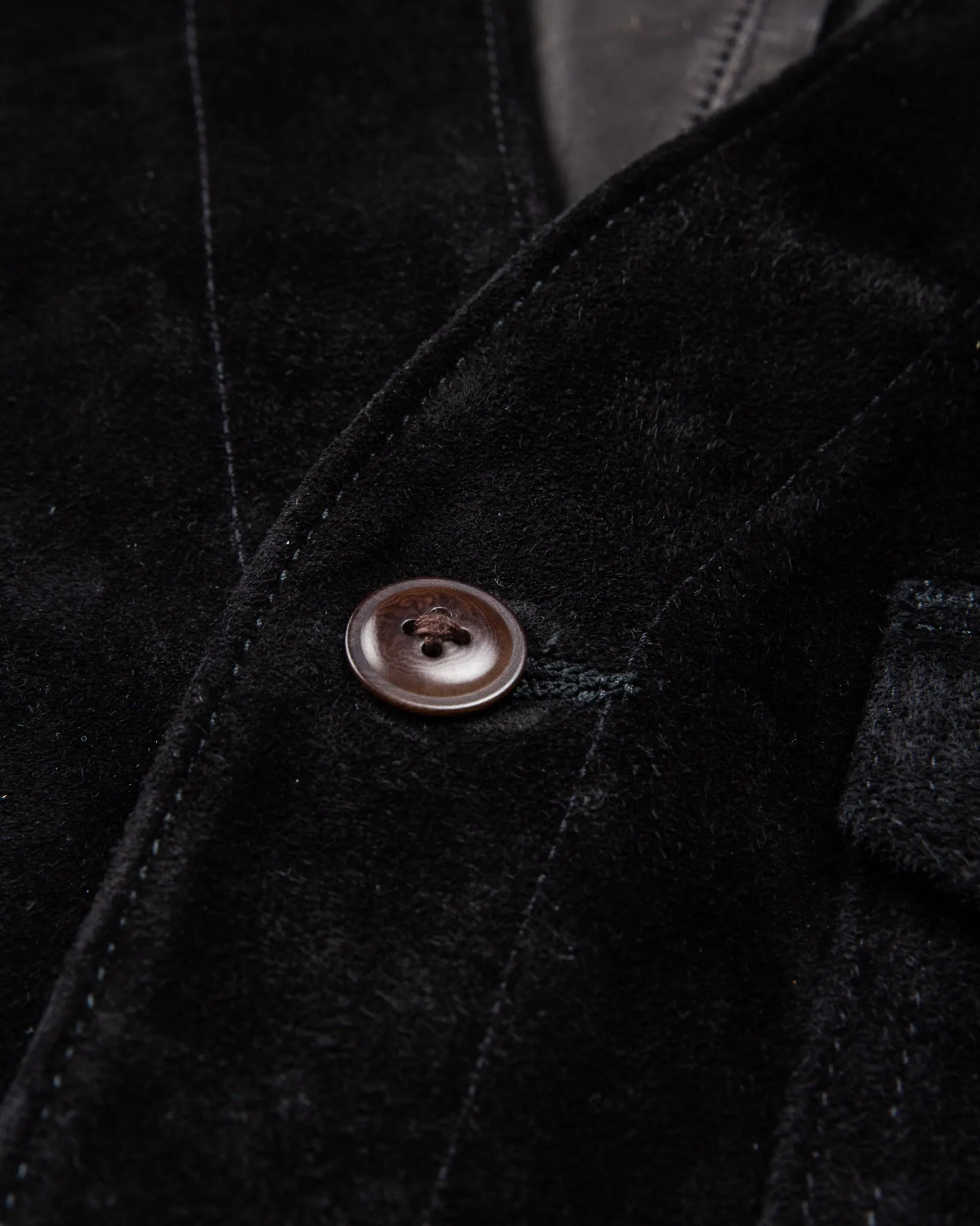 Second Hand Indigofera Harrison Leather Vest Black Size L