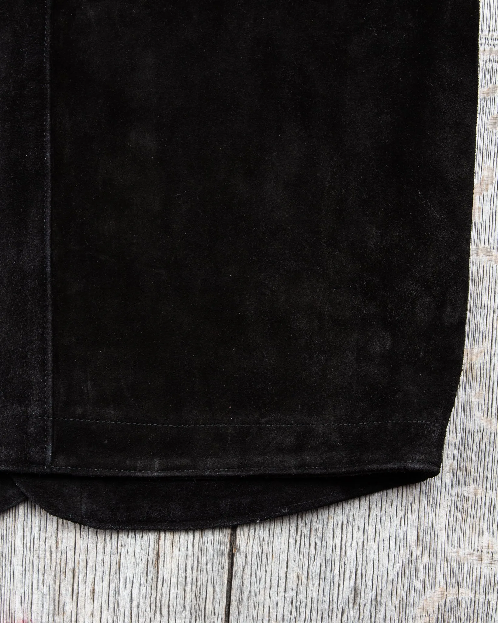 Second Hand Indigofera Harrison Leather Vest Black Size L