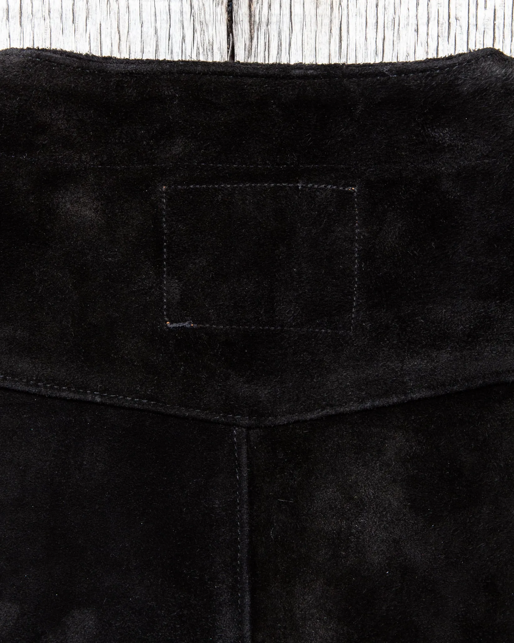 Second Hand Indigofera Harrison Leather Vest Black Size L