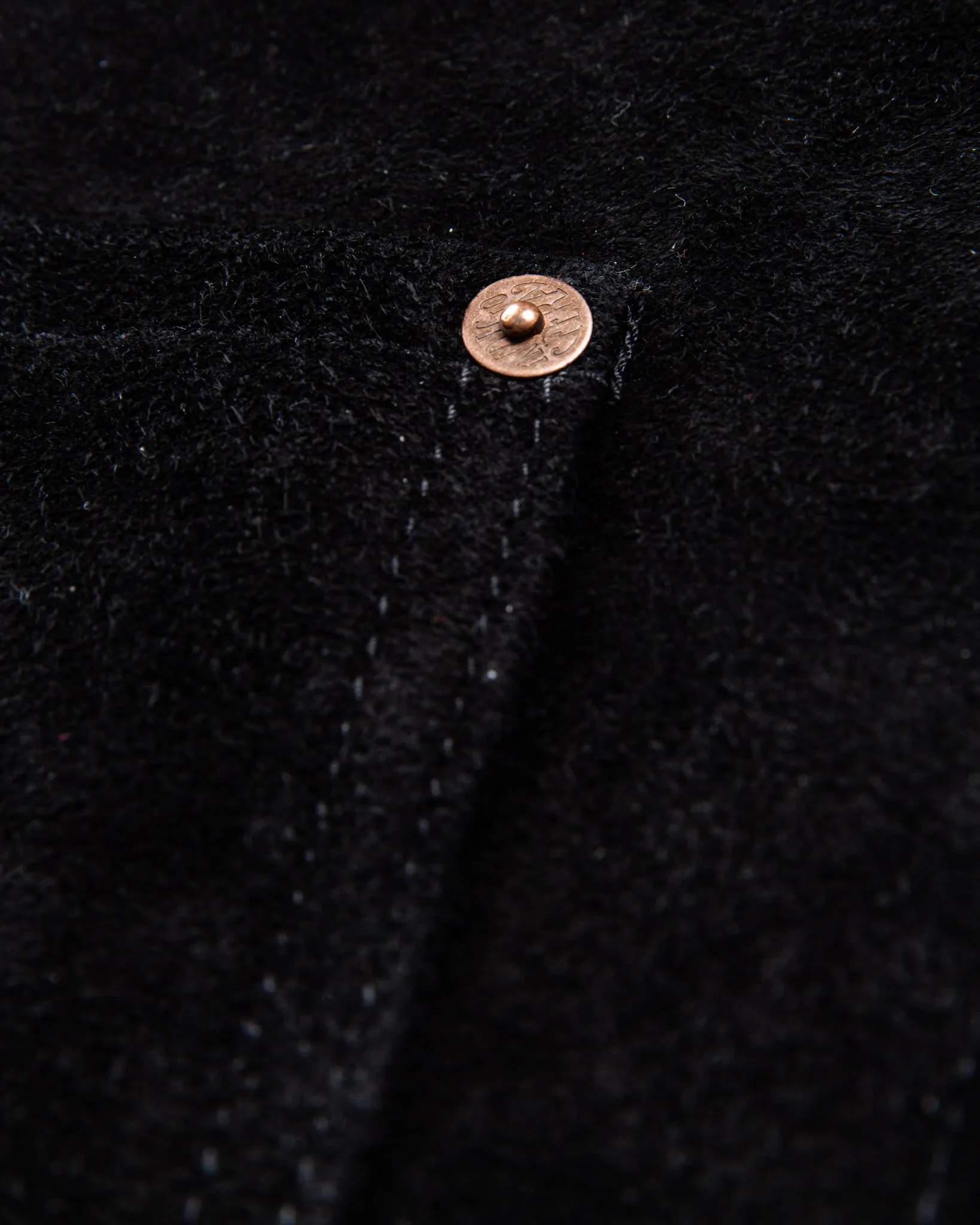 Second Hand Indigofera Harrison Leather Vest Black Size L