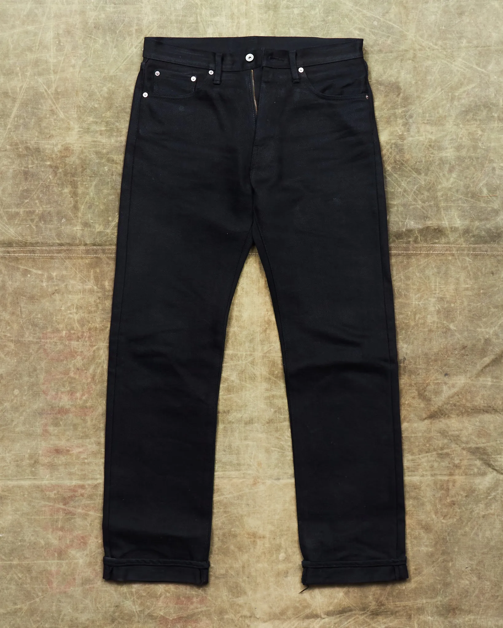 Second Hand Iron Heart 21oz Black Jeans W34