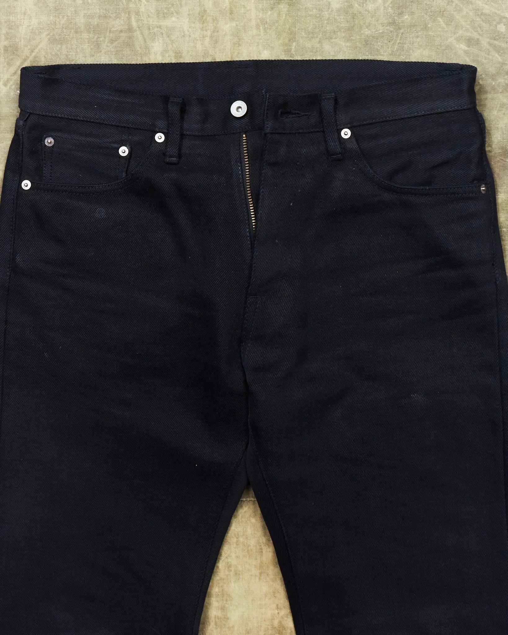 Second Hand Iron Heart 21oz Black Jeans W34