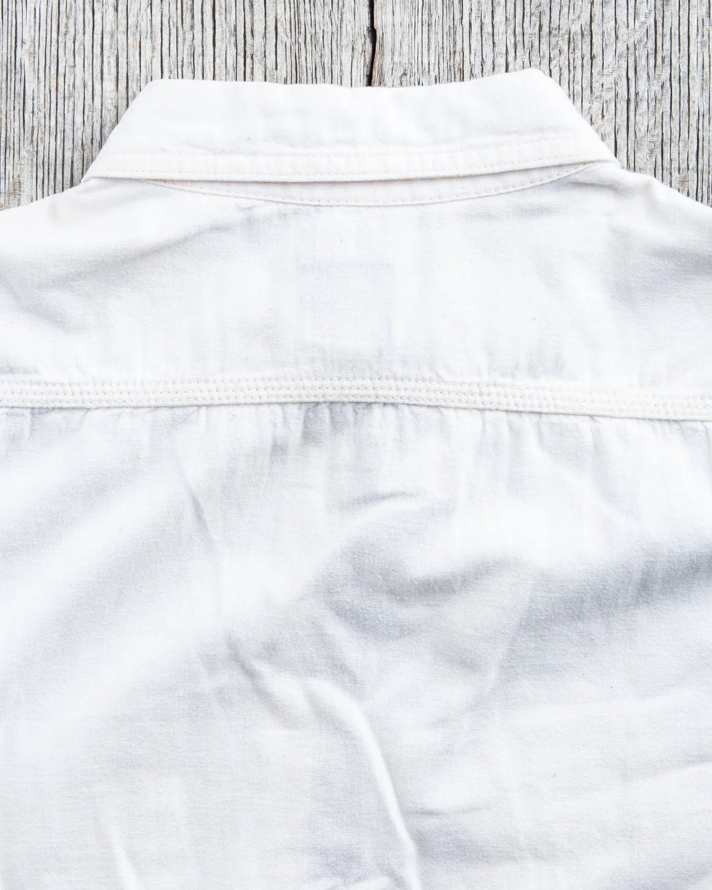 Second Hand Momotaro Work Shirt White Size 40