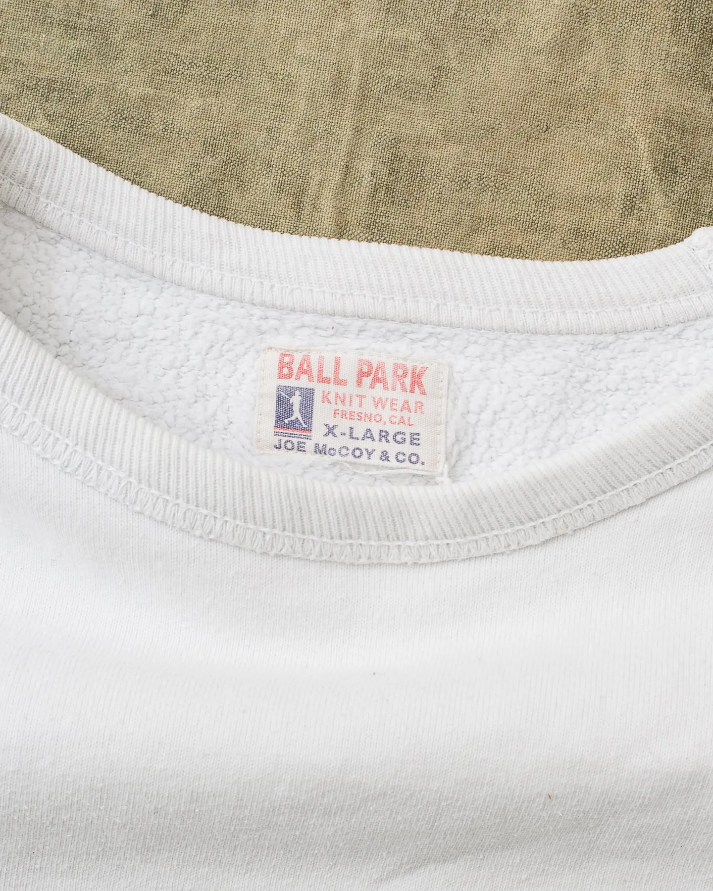 Second Hand The Real McCoy's Ballpark Sweatshirt Size XL