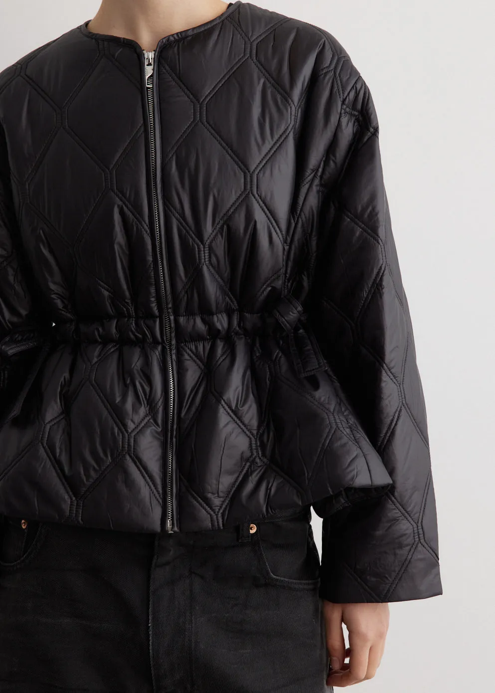 Shiny Quilt Jacket