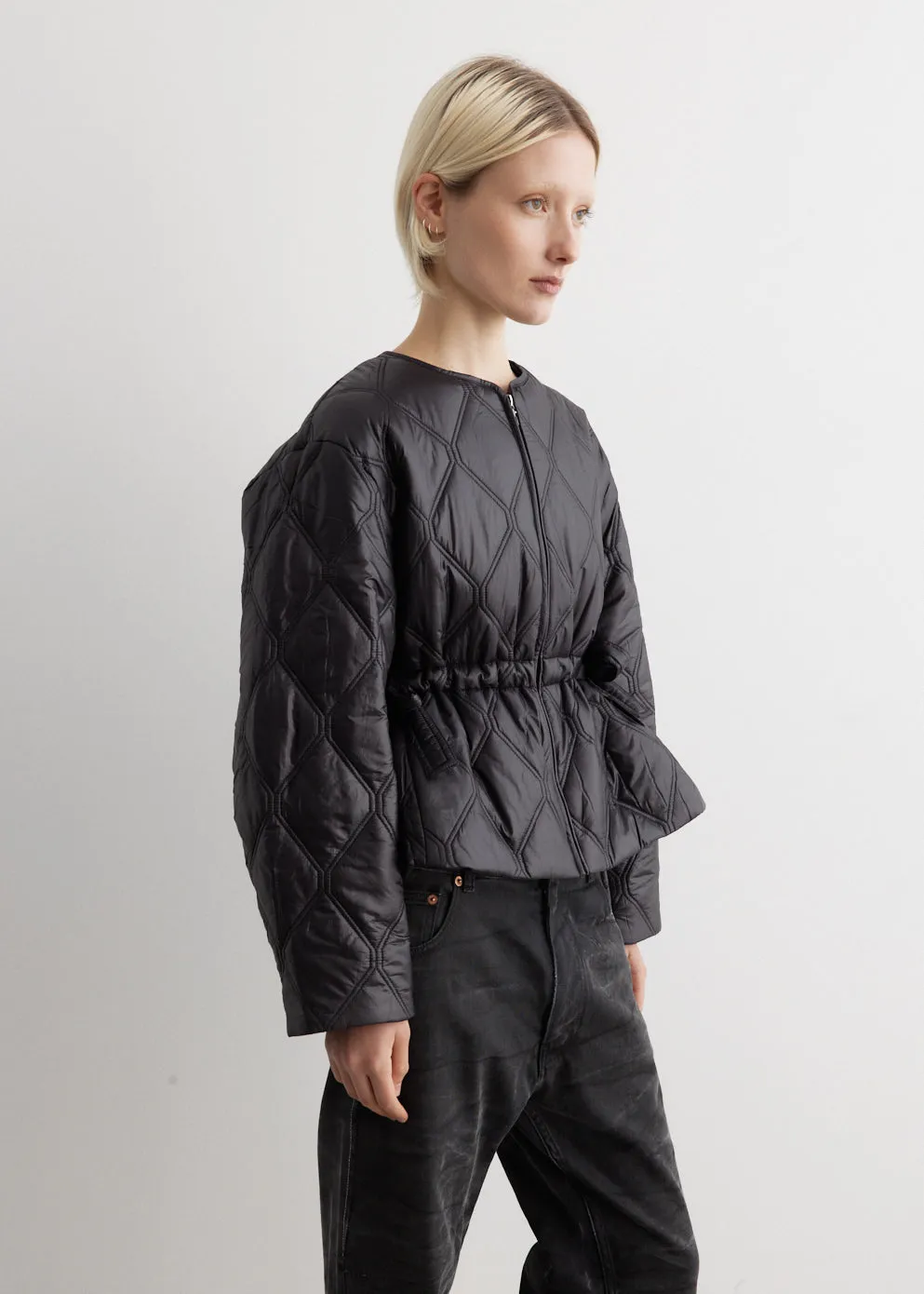 Shiny Quilt Jacket