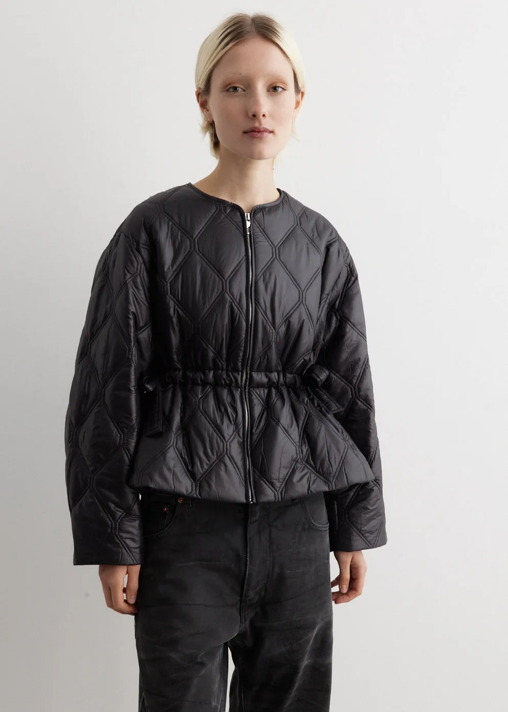 Shiny Quilt Jacket