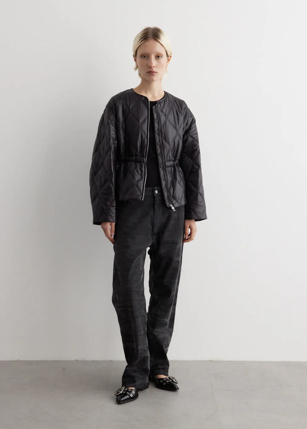 Shiny Quilt Jacket