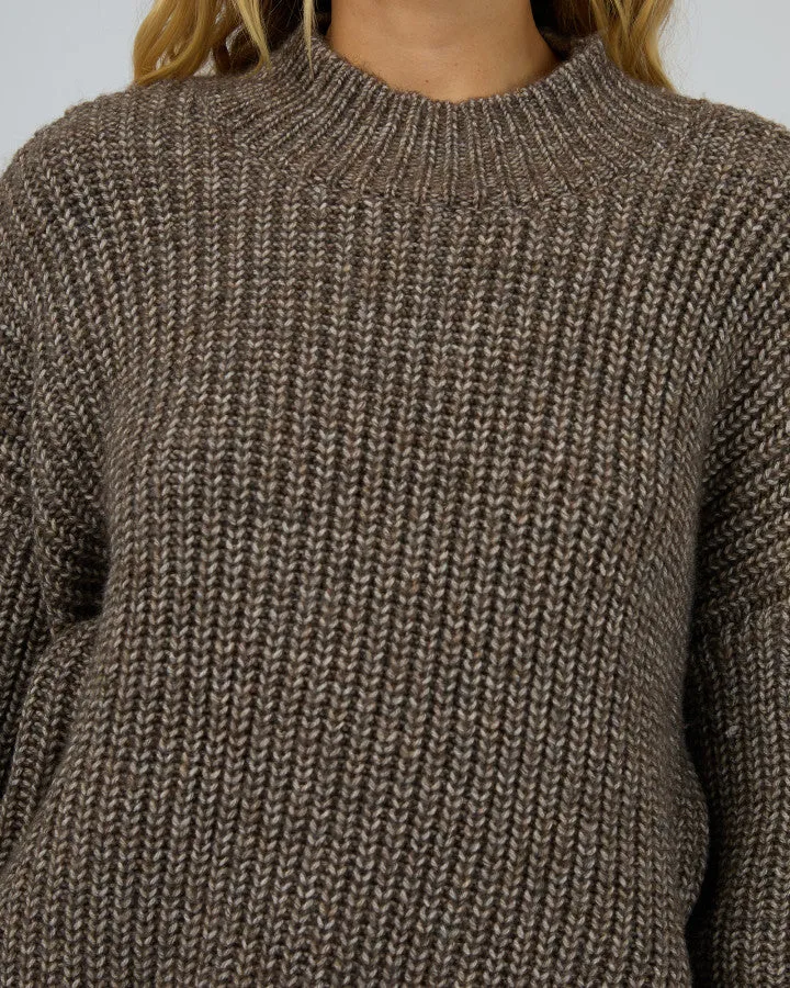 Silent Theory Mari Knit Jumper - Brown