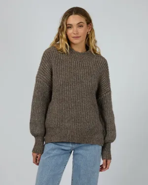 Silent Theory Mari Knit Jumper - Brown
