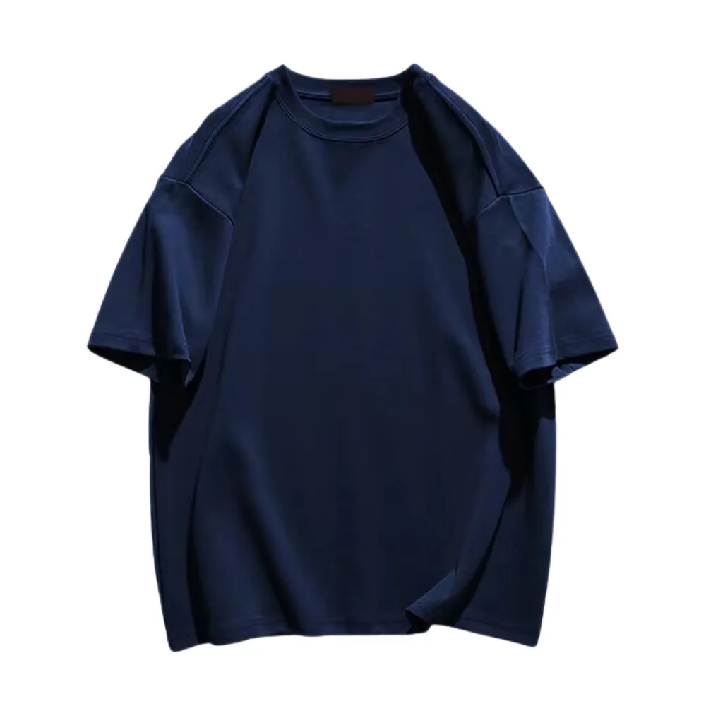 Simple Crew Neckline T-Shirt