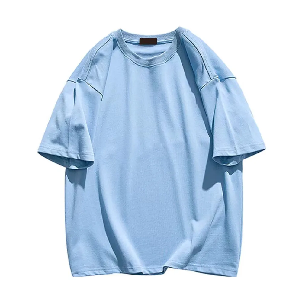 Simple Crew Neckline T-Shirt