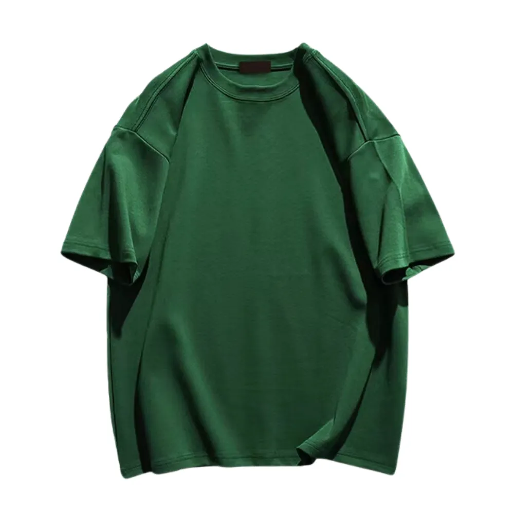 Simple Crew Neckline T-Shirt