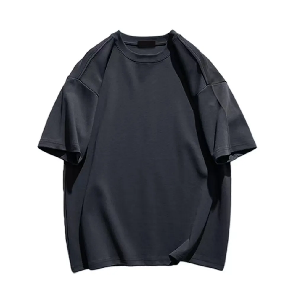 Simple Crew Neckline T-Shirt