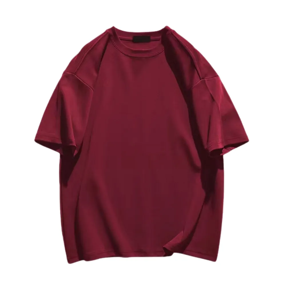 Simple Crew Neckline T-Shirt