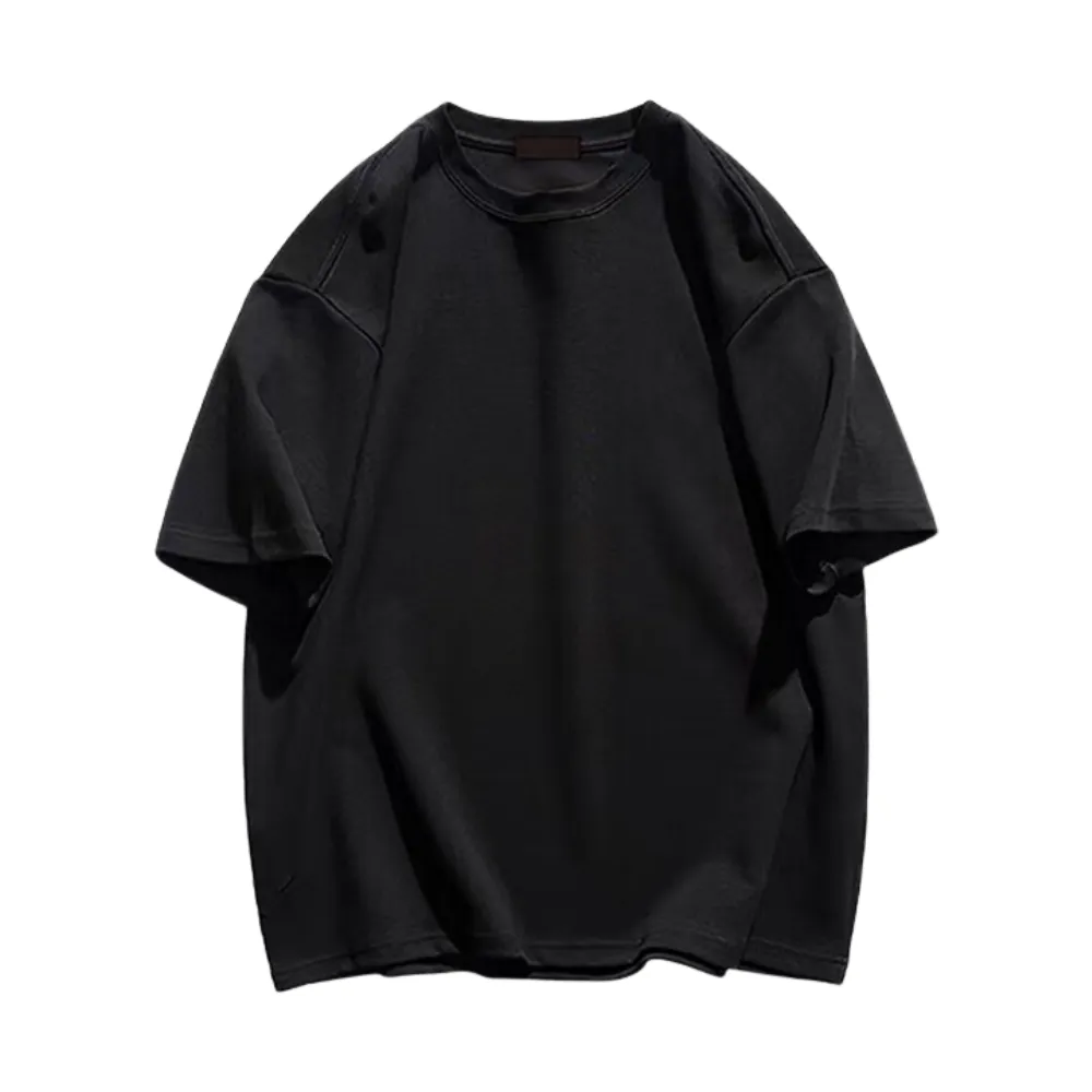 Simple Crew Neckline T-Shirt
