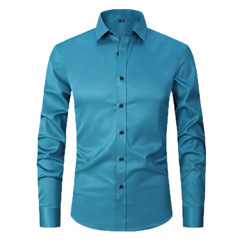 Slim fit simple shirt-D189 | Inspanda