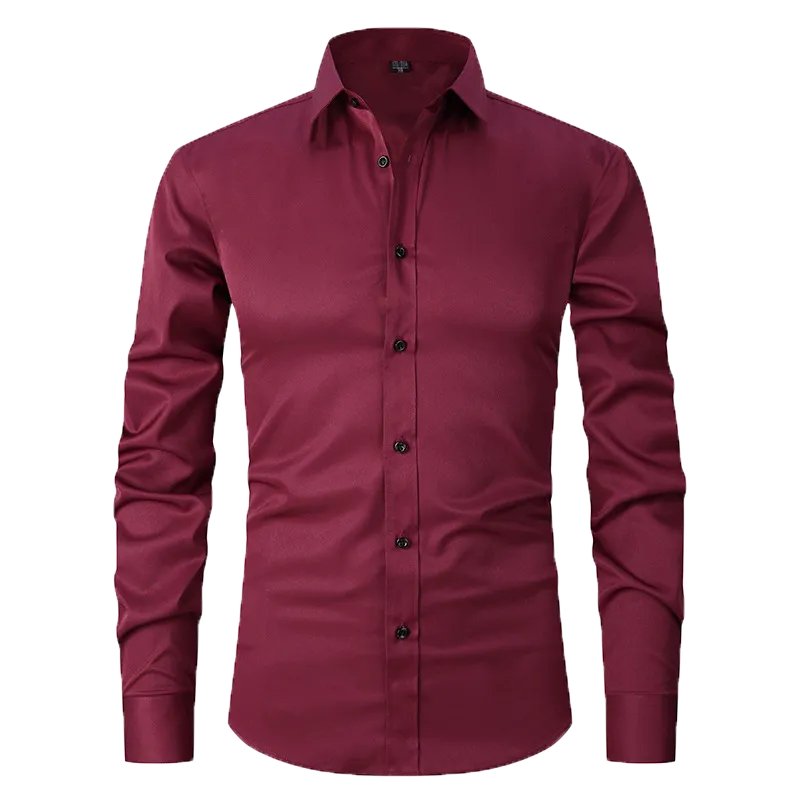 Slim fit simple shirt-D189 | Inspanda