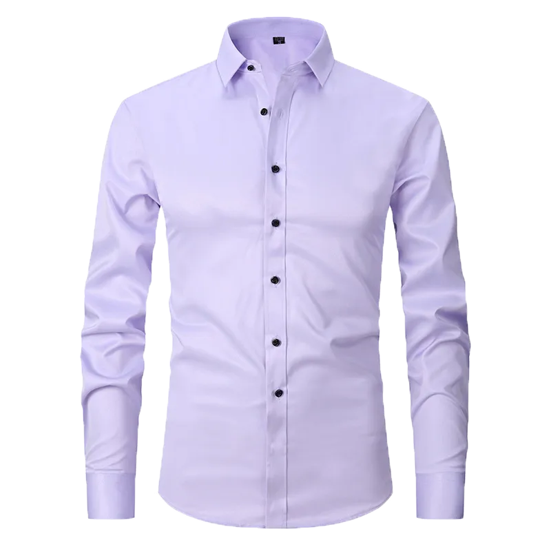 Slim fit simple shirt-D189 | Inspanda