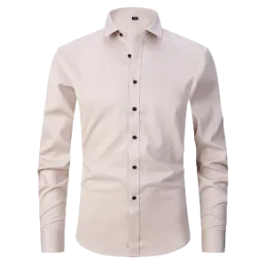 Slim fit simple shirt-D189 | Inspanda