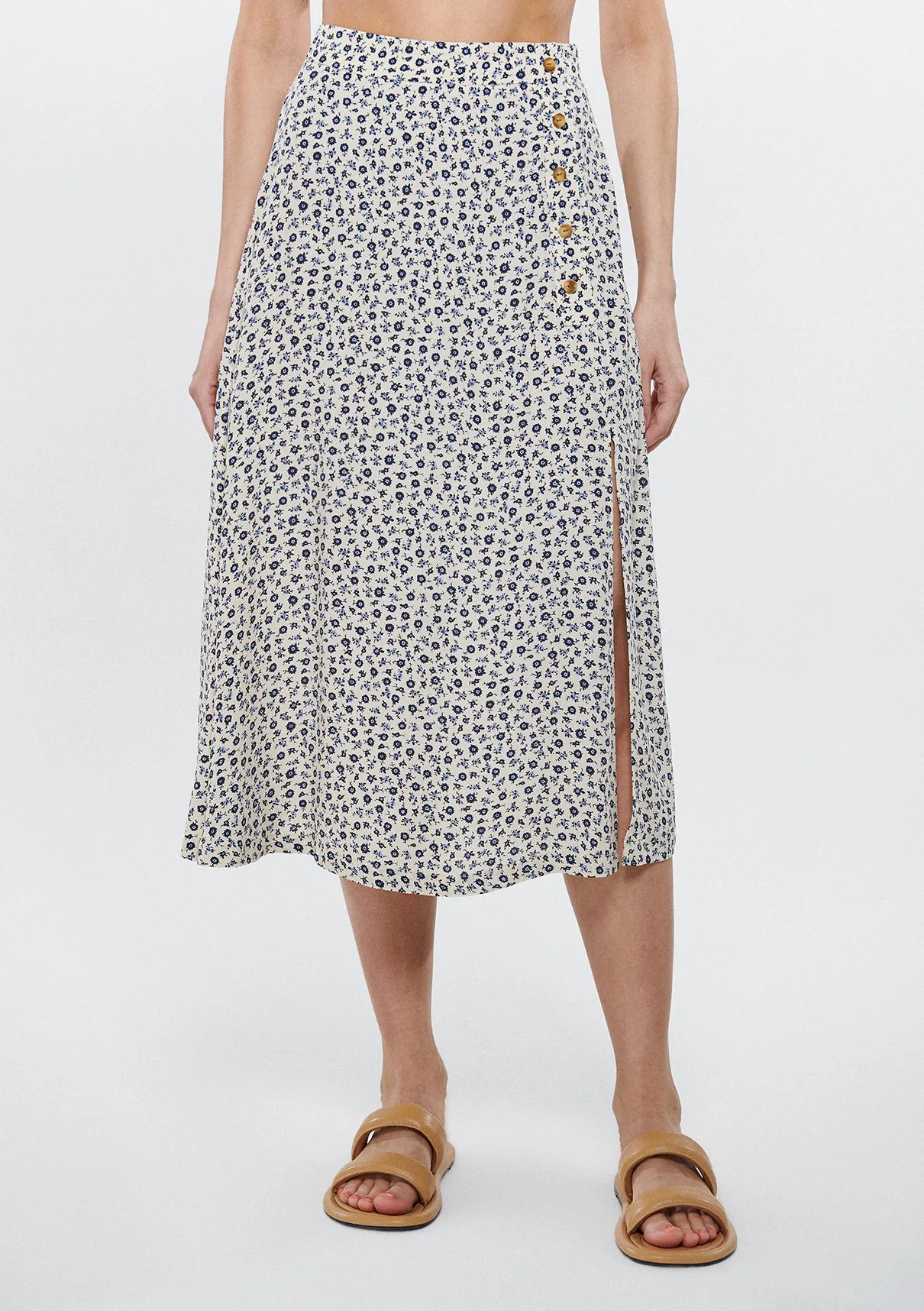 Slit Detailed Skirt