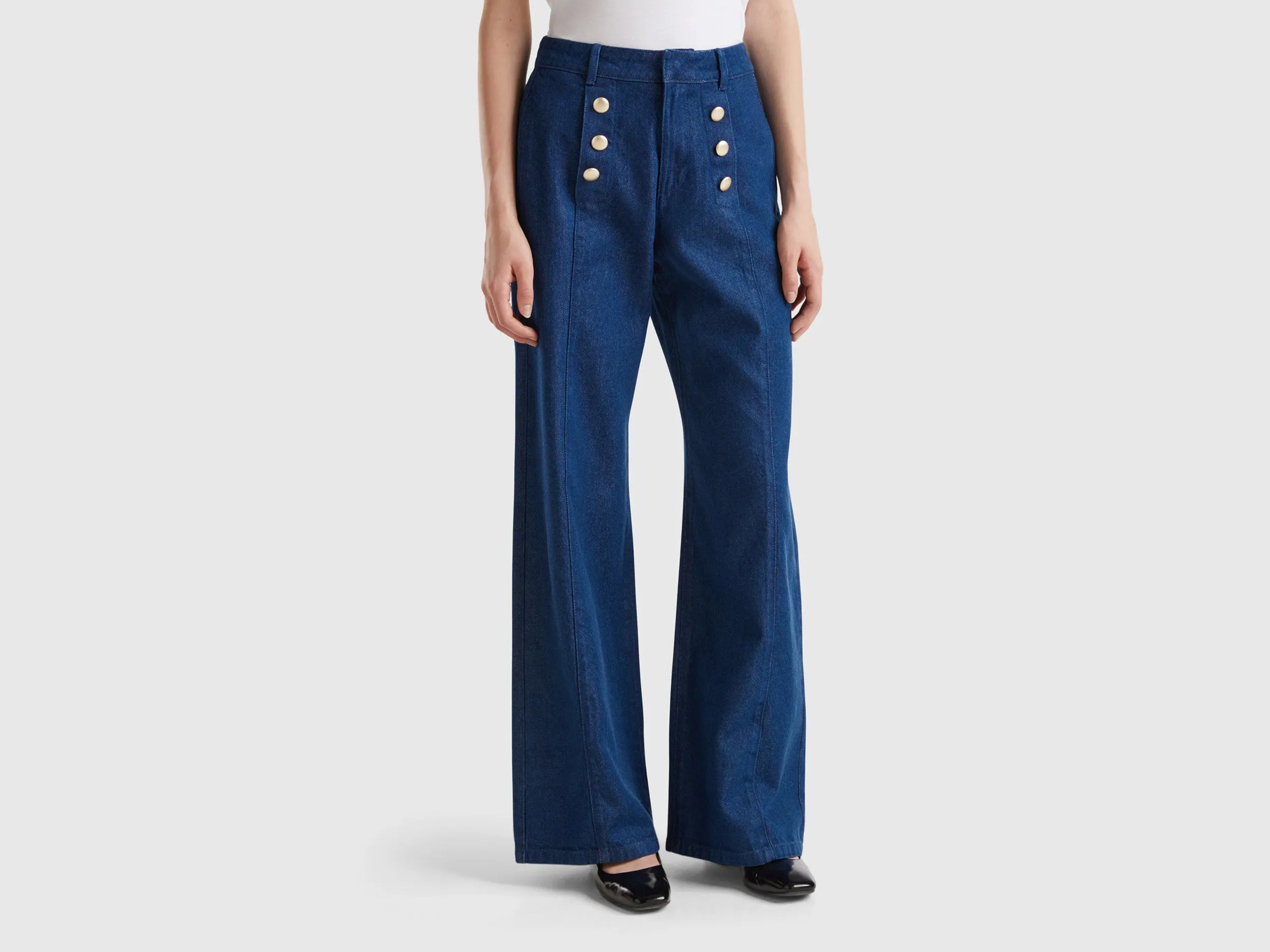 Solid Jeans