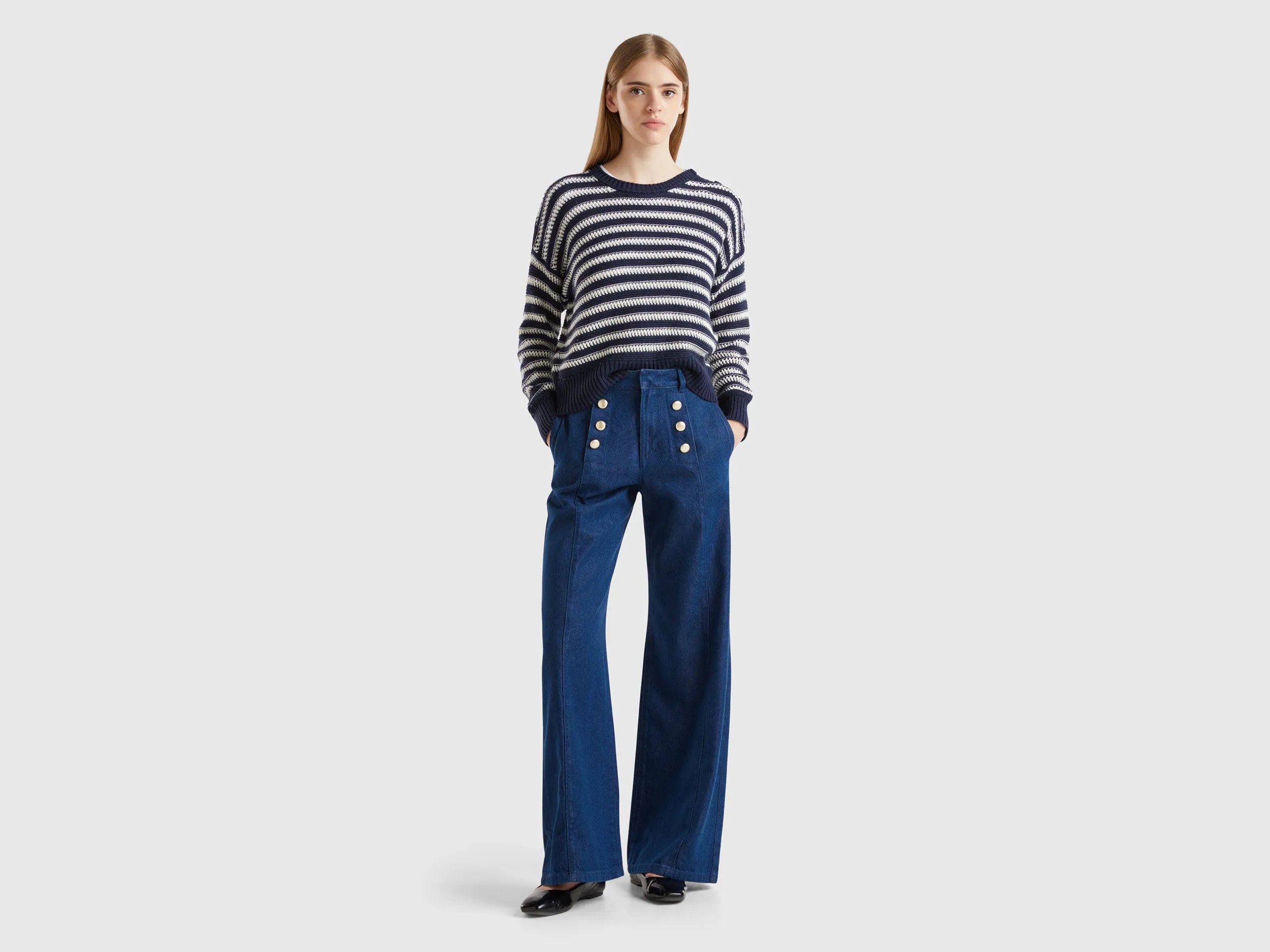 Solid Jeans