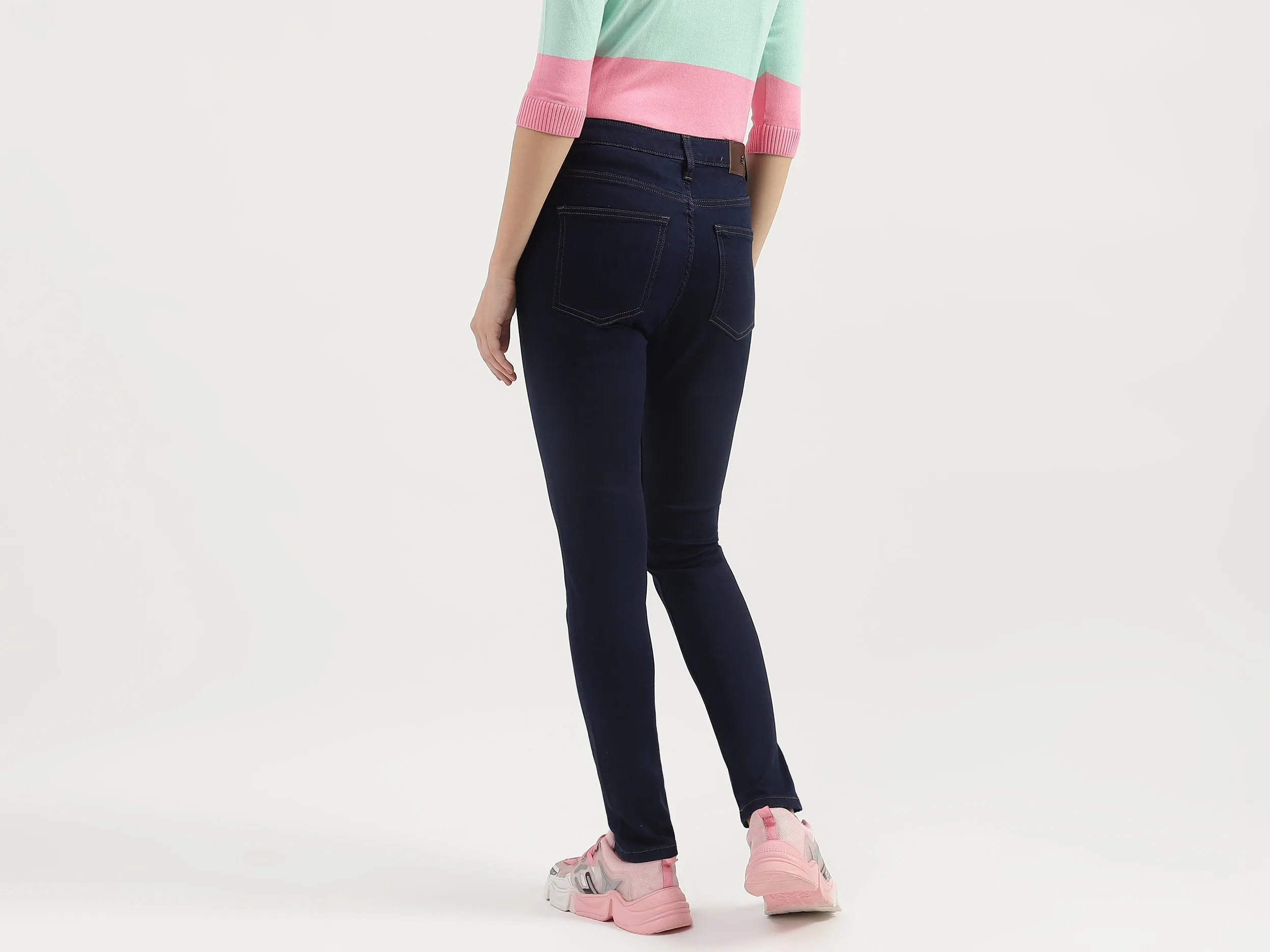 Solid Skinny Fit Jeans
