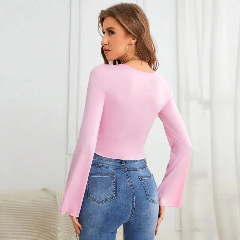 Sorrel | Long Sleeve Neckline Top