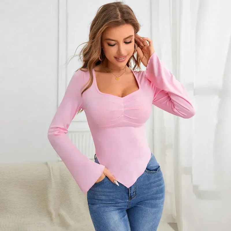 Sorrel | Long Sleeve Neckline Top