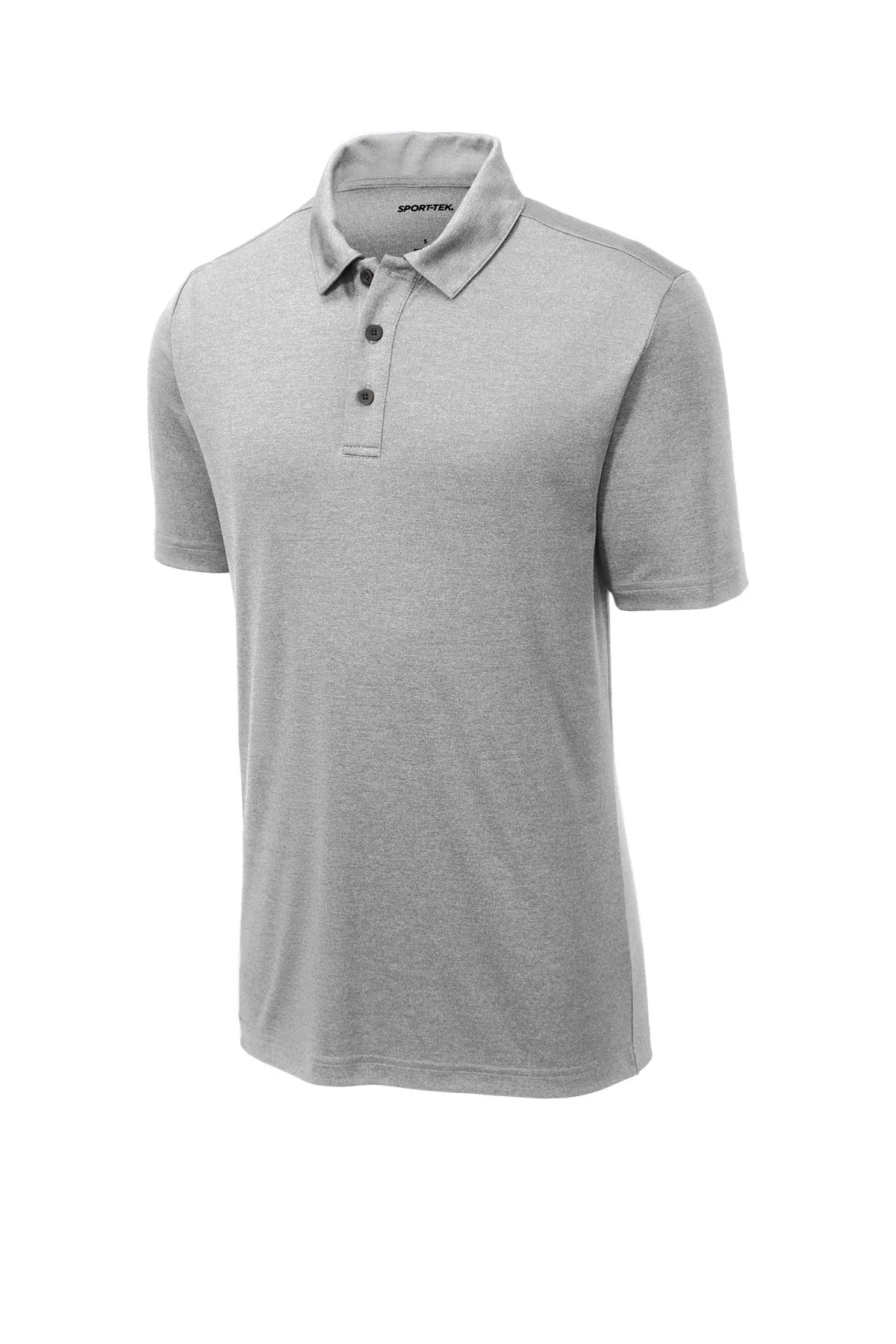Sport-Tek  Endeavor Polo. ST467 Light Grey Heather