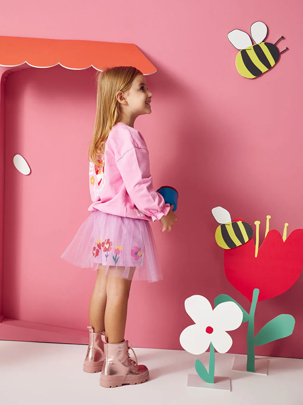 Standard Mold Baby Girl Shorts Skirt