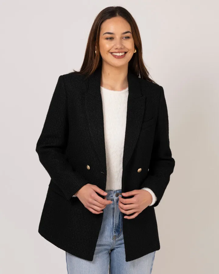 Stella   Gemma Dominique Blazer - Black