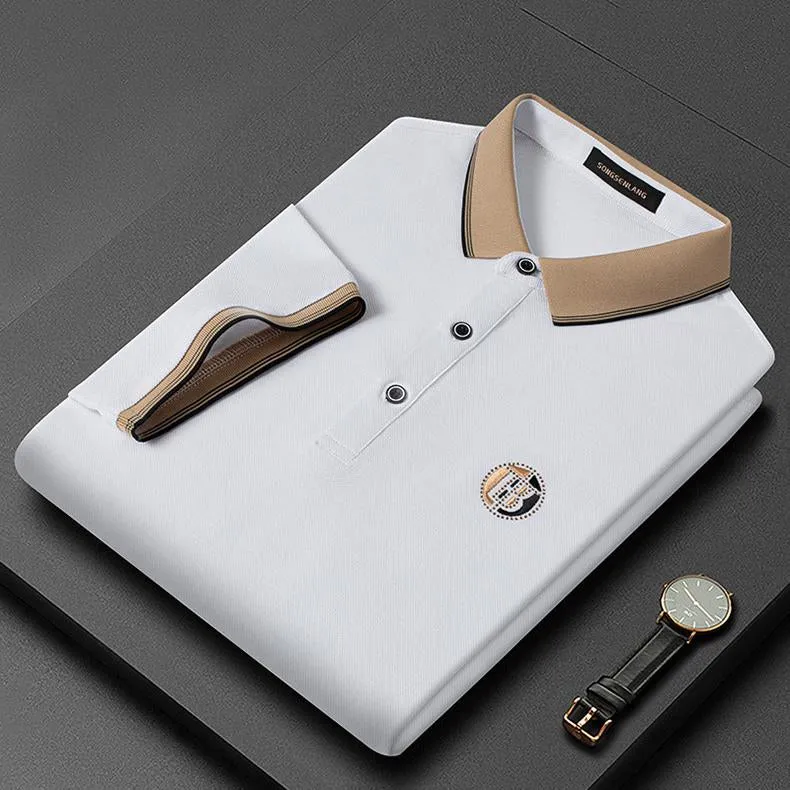 Stilvoller Sommer: Fabian's Besticktes Logo Polohemd