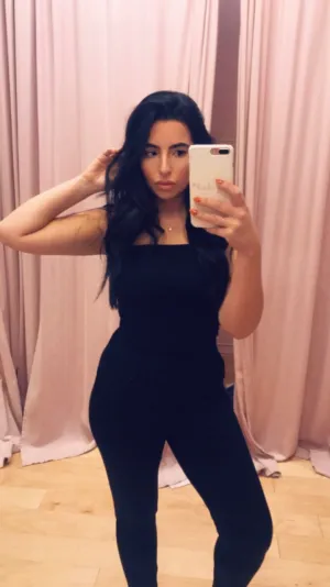 Stretch Strapless 2 Pocket Jumpsuit
