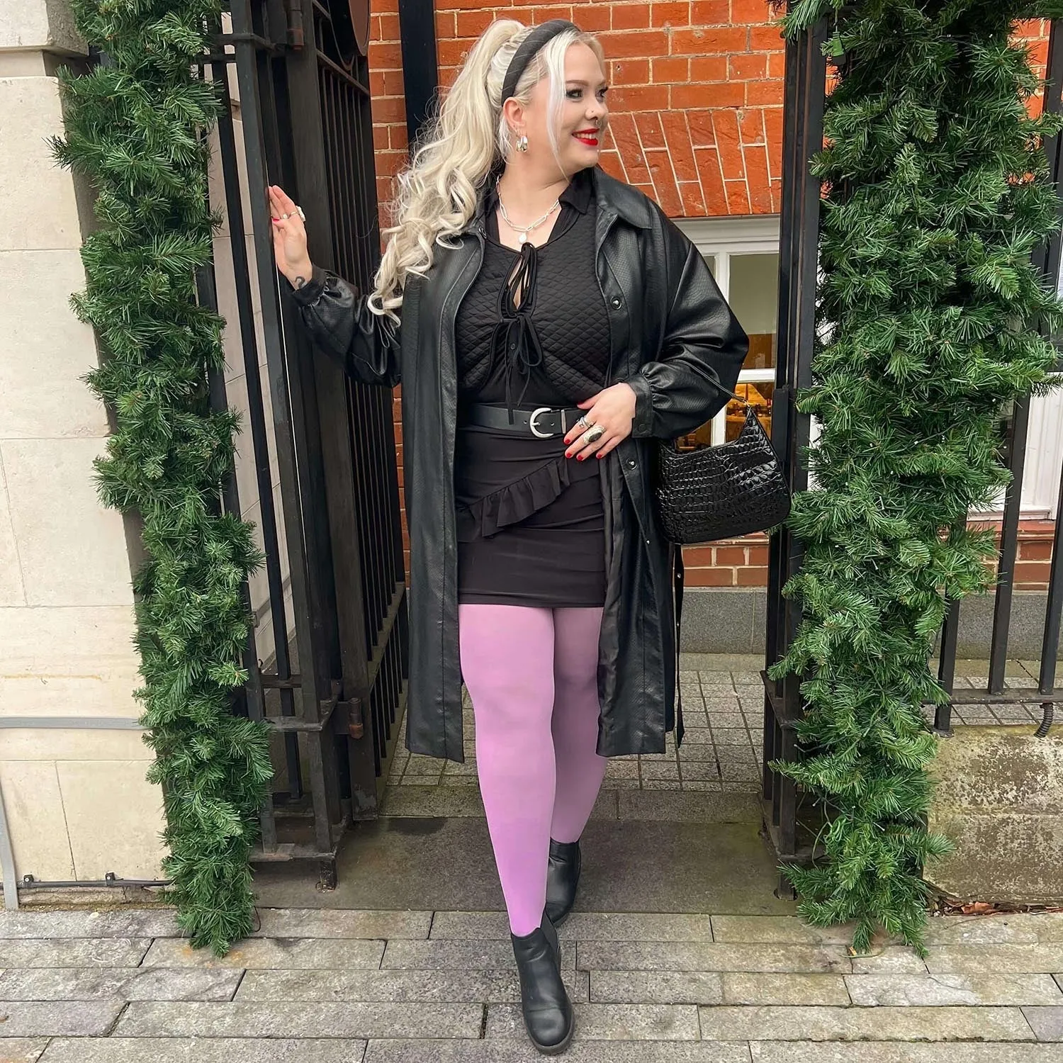 Super Opaque Tights - Bats