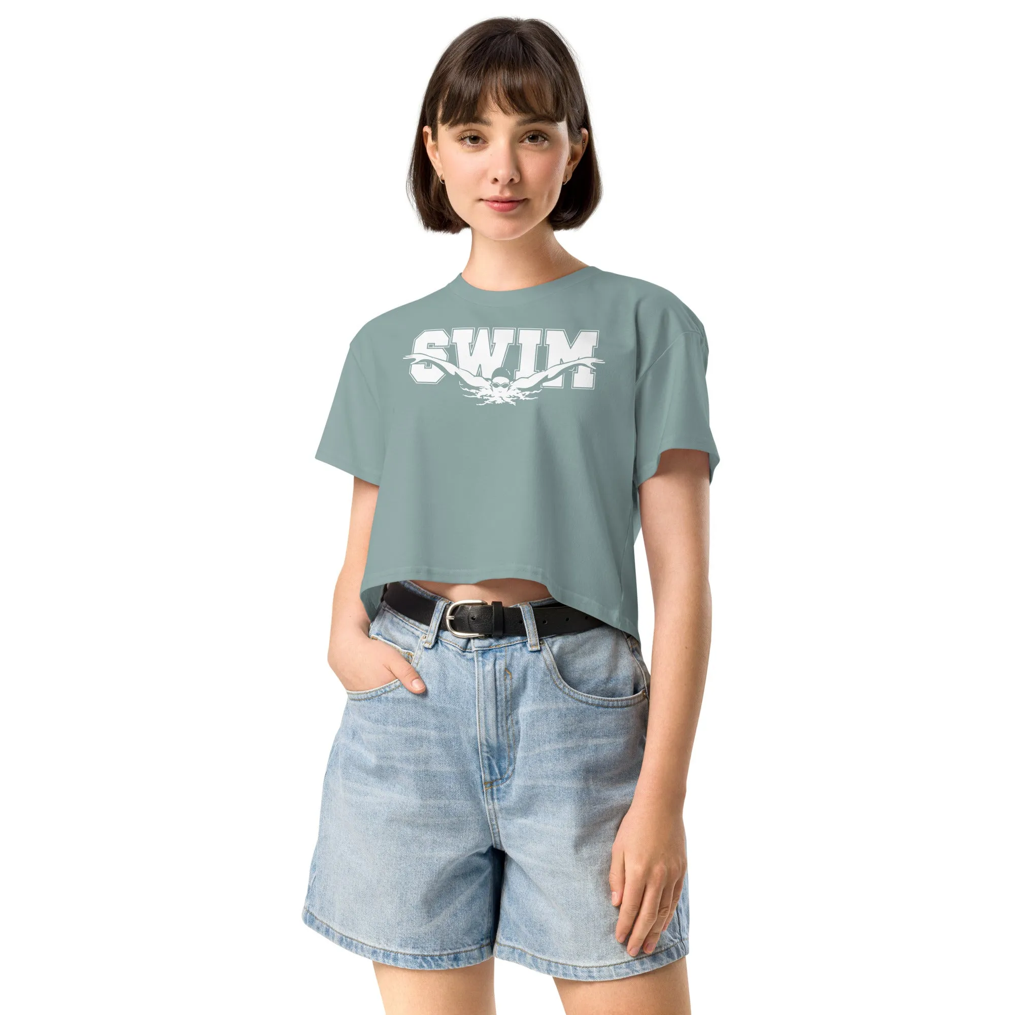 SWIM Women’s Crop Top Tee