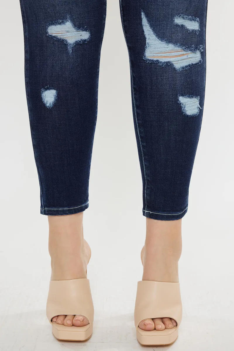 Tanya High Rise Super Skinny Jeans (Plus Size)