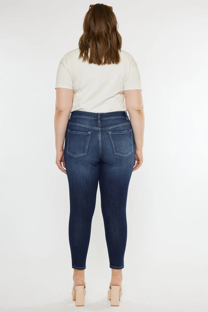 Tanya High Rise Super Skinny Jeans (Plus Size)