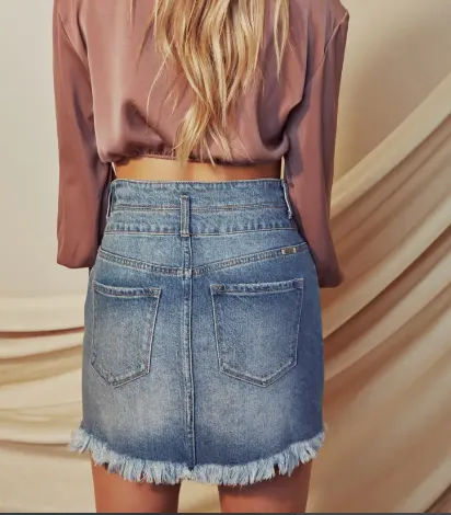 Taylor KanCan Denim Skirt