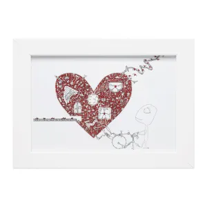 The Heartfixer (Framed Print)