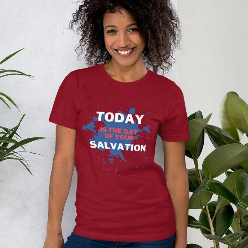 Today Is The Day With ABC's Of Salvation 2-Sided T-Shirt