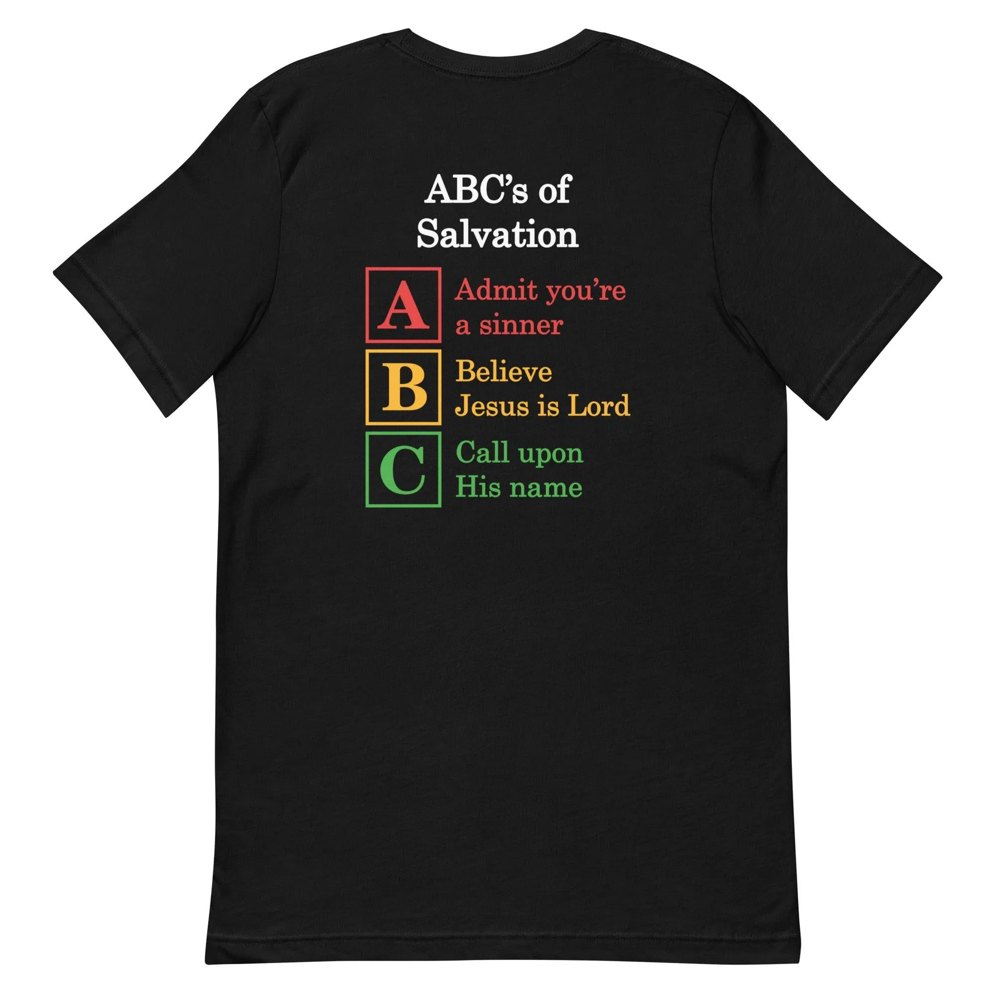 Today Is The Day With ABC's Of Salvation 2-Sided T-Shirt