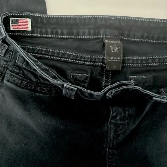 True Religion Jeans 32 Casey Skinny Sequin Low Rise Festival Luxury Streetwear