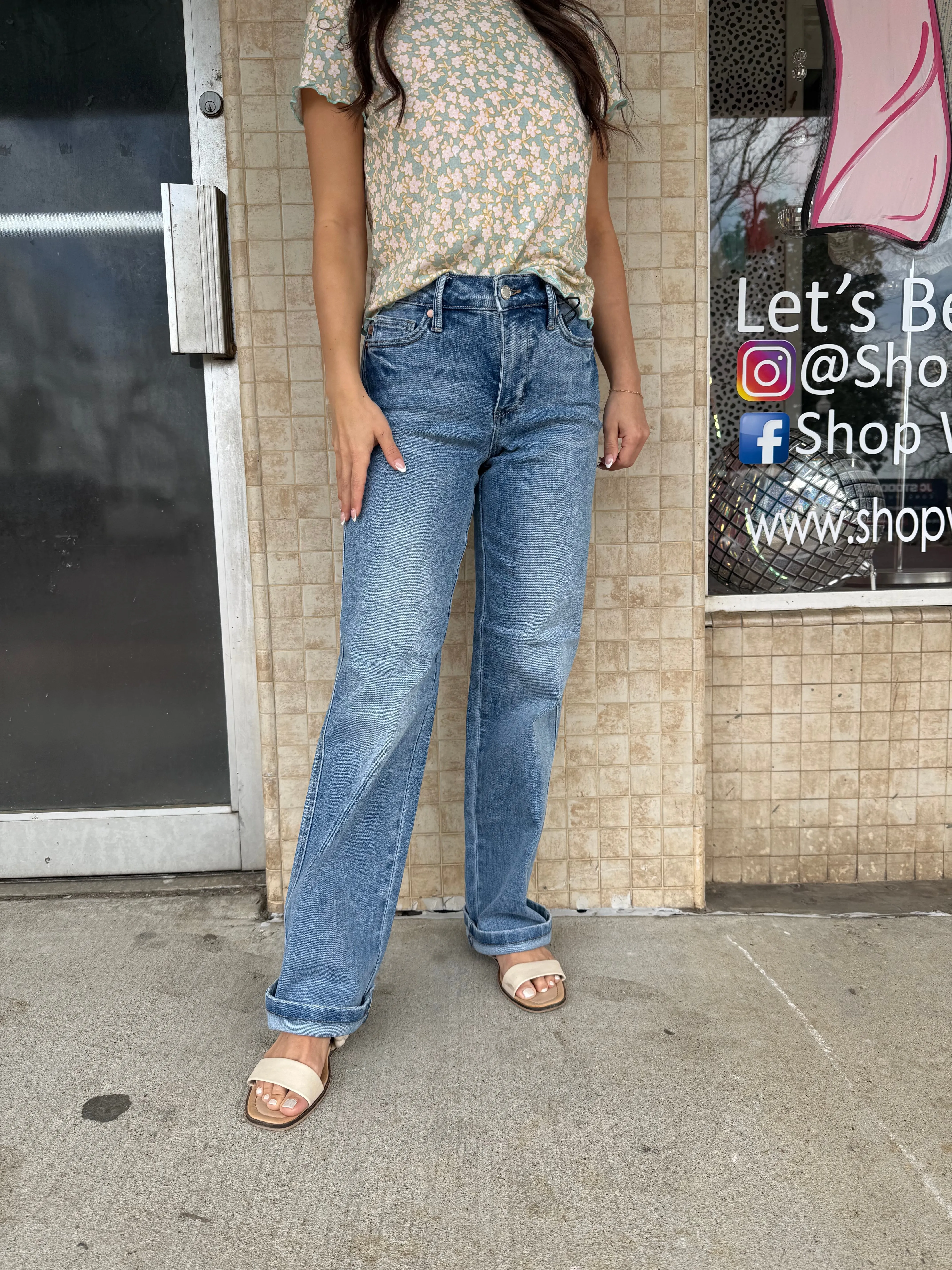 Tummy Control Vintage Straight
