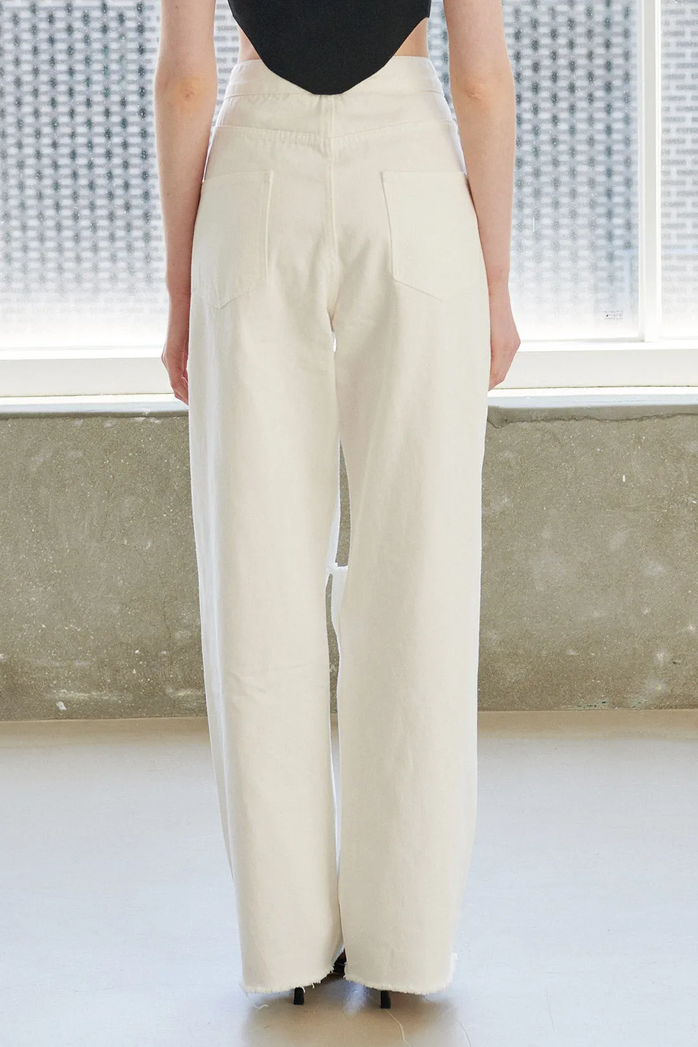 Vera Slash Cutout Jeans